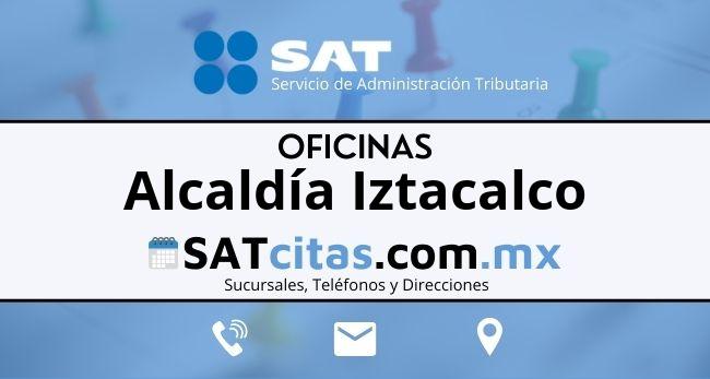 oficinas sat Alcaldía Iztacalco telefonos horarios y direcciones