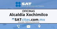 oficinas sat Alcaldía Xochimilco telefonos direcciones y horarios