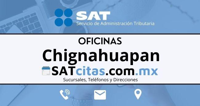 Oficinas sat Chignahuapan horarios direcciones y telefonos