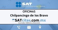 Sucursales sat Chilpancingo de los Bravo telefonos horarios y direcciones