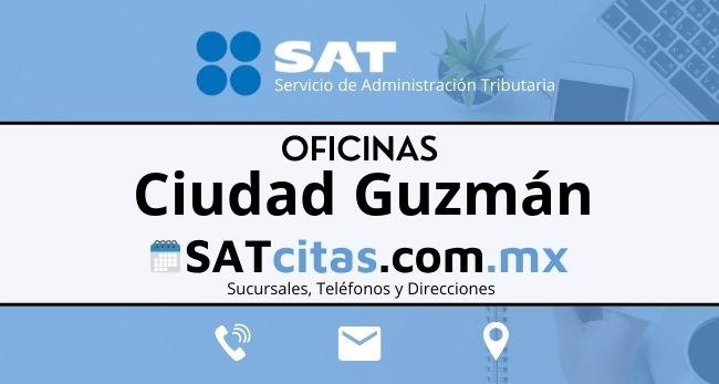 oficinas sat Ciudad Guzmán telefonos horarios y direcciones