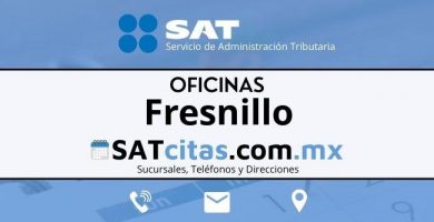 Oficinas sat Fresnillo telefonos direcciones y horarios
