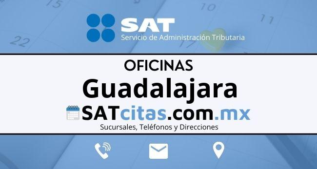 Sucursales sat Guadalajara telefonos horarios y direcciones