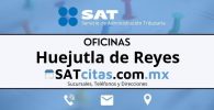 oficinas sat Huejutla de Reyes horarios direcciones y telefonos