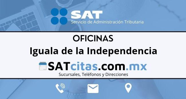 sucursales sat Iguala de la Independencia horarios direcciones y telefonos