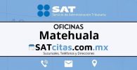 Sucursales sat Matehuala telefonos direcciones y horarios
