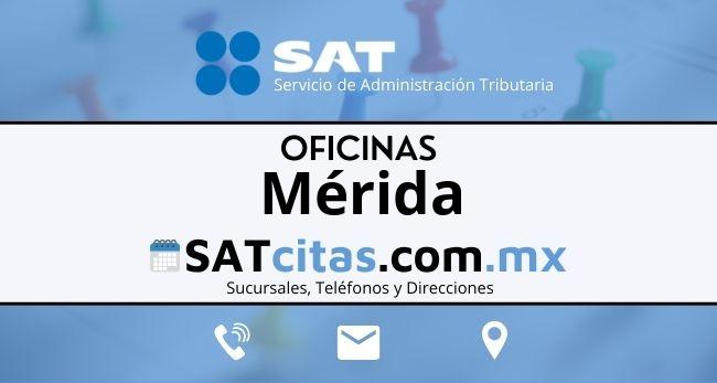 Oficinas sat Mérida telefonos direcciones y horarios