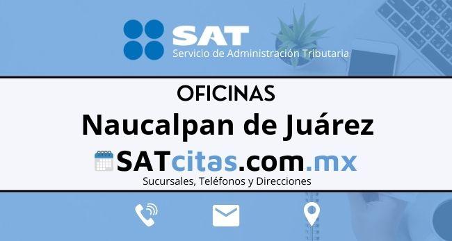 oficinas sat Naucalpan de Juárez telefonos direcciones y horarios