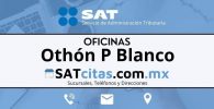 Sucursales sat Othón P Blanco horarios telefonos y direcciones