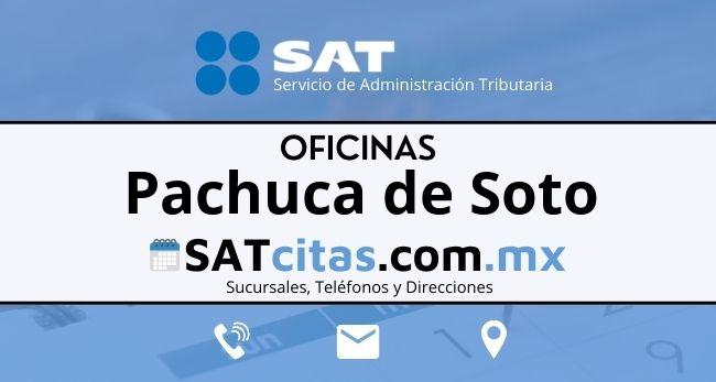 sucursales sat Pachuca de Soto direcciones telefonos y horarios