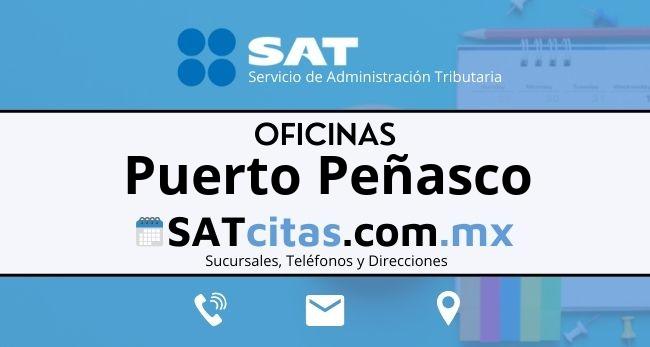 sucursales sat Puerto Peñasco horarios telefonos y direcciones