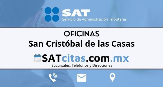 oficinas sat San Cristóbal de las Casas telefonos direcciones y horarios