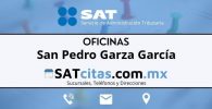 sucursales sat San Pedro Garza García telefonos direcciones y horarios