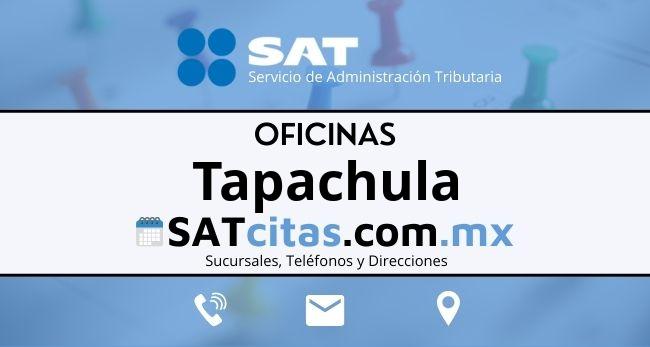 sucursales sat Tapachula horarios direcciones y telefonos