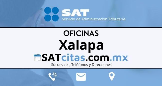 oficinas sat Xalapa telefonos horarios y direcciones