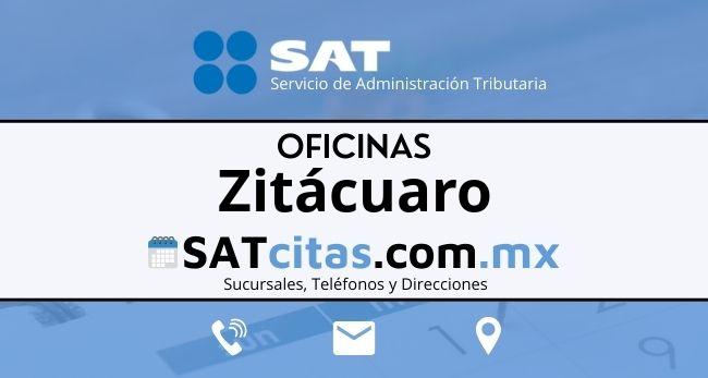 Sucursales sat Zitácuaro telefonos direcciones y horarios