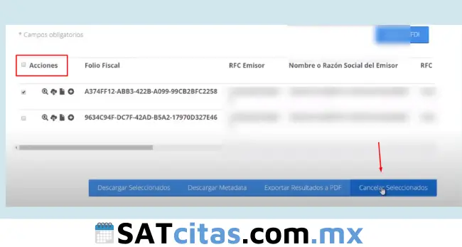 Cómo cancelar facturas