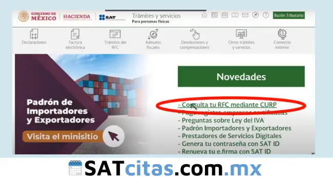 como imprimir el rfc en linea