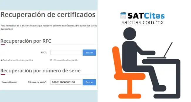 sat recuperar certificado